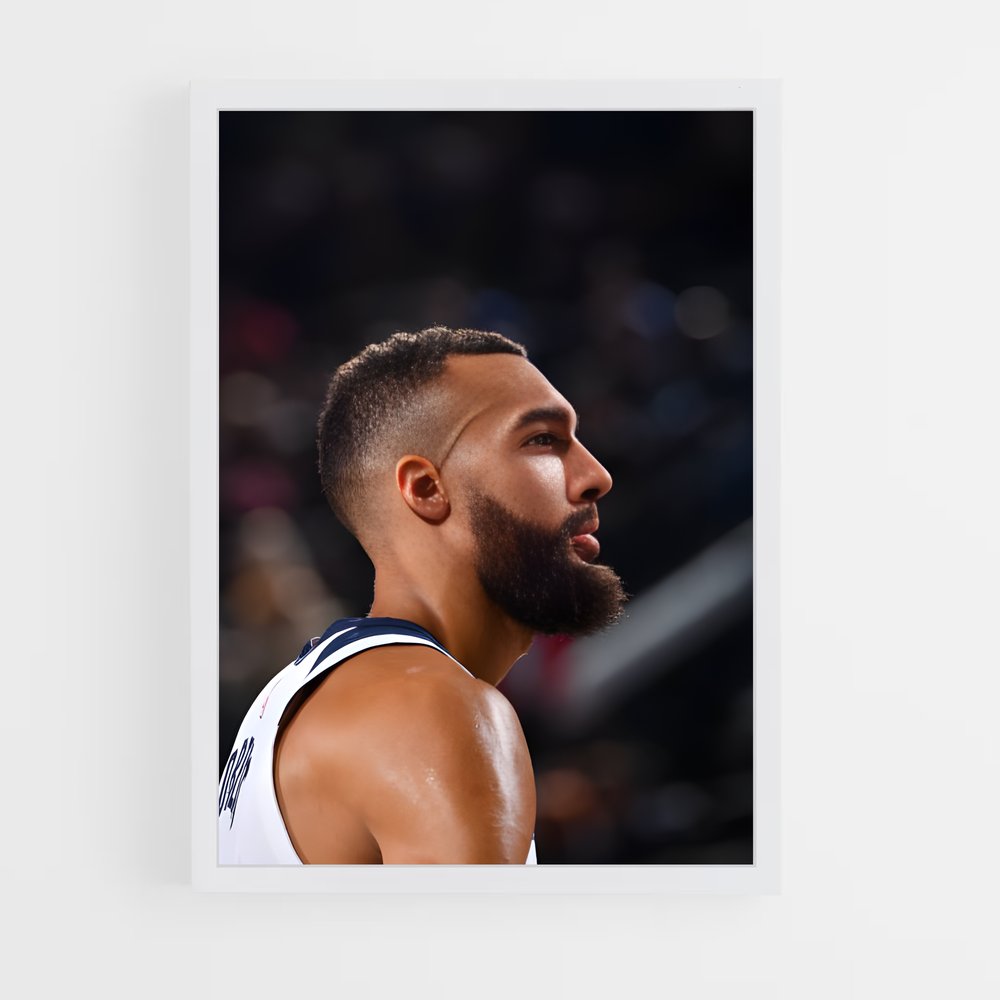 Poster Rudy gobert Mavericks – affiche Basketball (vue 3)